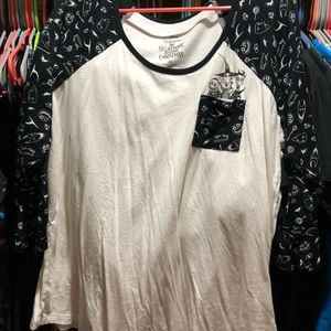 The Nightmare Before Christmas baseball tee